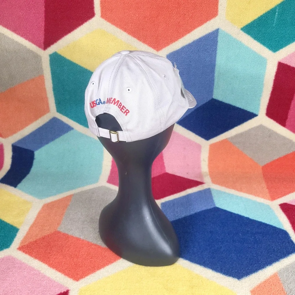 US Open‎ Oakmont 2016 Golf Hat Cap Squirrel Embroidered Gray White Trim Unisex